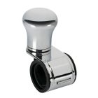 Lampa Forgó, krómozott alumínium kormánykerék tekerő gomb