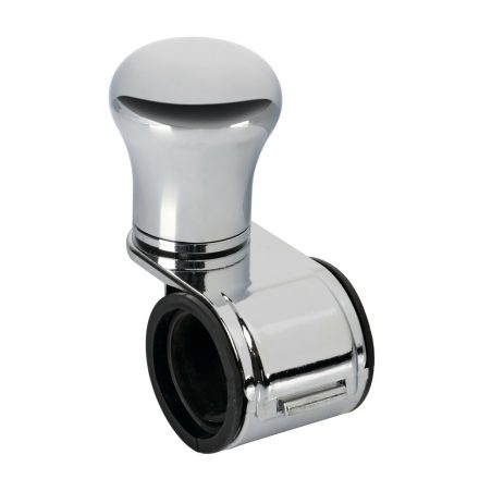 Lampa Forgó, krómozott alumínium kormánykerék tekerő gomb