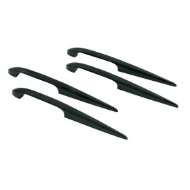   Lampa "Short-Fin" - Oldaldekoráció - Rövid - Fekete - 4db