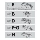 Lampa, Nuvis, Ablaktörlő 43cm, Darabos