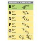 Lampa, Ultra-Blade, Ablaktörlő 51cm, Darabos