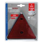 Lampa, Prizma Piros, Háromszög alakú 155x135mm