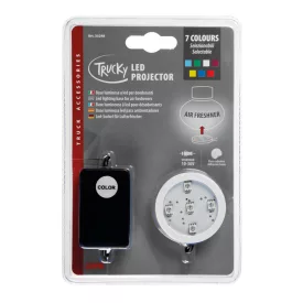   Lampa, Világítás 7 Színű, Trucky Illatosítók Alá, 12/24V
