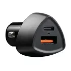 Lampa, Szivargyújtó, 2xUSB, 12/24V, 36W, USB/USB-C