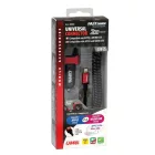 Lampa, Autós Gyorstöltő, Apple/Micro USB 2in1, 12/24V, 2500mA