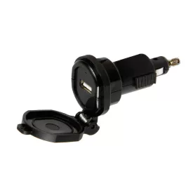  Lampa DIN-Tech - USB Töltőfej DIN-steckerbe - 2400mA - 12/32V