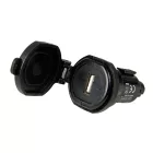 Lampa DIN-Tech - USB Töltőfej DIN-steckerbe - 2400mA - 12/32V