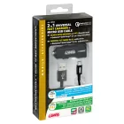 Lampa, Szivargyújtós Töltő + Micro Usb kábel, 12/24V