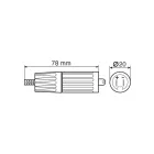 STECK DUGÓ EGEL TYPE SAFE LOCK 12-24V ---