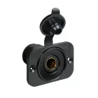Lampa, Ext-6, Din Szivargyújtó aljzat, Süllyesztett, 12/24V