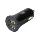 Lampa, Szivargyújtós Töltő, 2xUSB Port, 2,5A 12/24V
