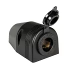 Lampa, EXT-3, Szivargyújtó aljzat, Vízálló, 20A 12/24 V