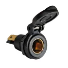 Lampa, DIN Steck Dugó Aljzat, Süllyeszthető, 16A 12/24V