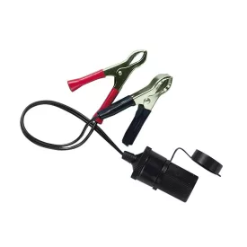   Lampa, Szivargyújtó aljzat, Akkumulátor csipeszekkel, 12/24 V