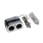 Lampa, Szivargyújtó elosztó 2-es, 120W Max, 12/24V