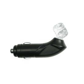   Lampa "Crystal-Dice" Dobókocka - Szivargyújtós Dekorvilágítás - Piros - 12V