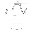 Lampa 2 lépcsős fellépő lakókocsihoz