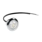 Lampa 12/24V süllyeszthető LED, sárga színű
