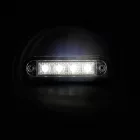 Lampa Szélességjelző 4 leddel, 12/24V, Ovális
