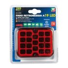 Lampa Ledes, Hátsó Ködlámpa,12/24V 100X81mm