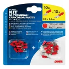 Lampa, Kábelvég lapos Szett, 0,5-1,5 mm2