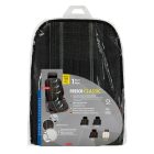 Lampa Fresco-Classic, szellőző ülésvédő természetes cellulózszálból - Szürke