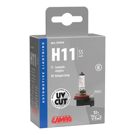 IZZÓ 12 V H11/PGJ19-2 55W DB