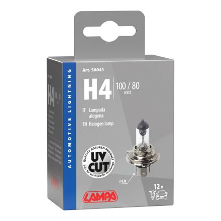 Lampa, Izzó H4, 100/80W 12V