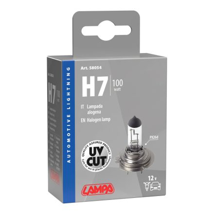 Lampa, Izzó H7, 100W 12V