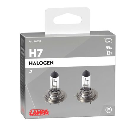 Lampa, Izzó H7 Pár, 55W 12V