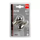 IZZÓ LAMPA 12V 21W KRÓM FEHÉR PÁR