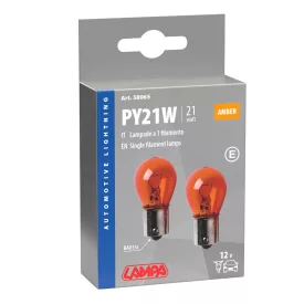IZZÓ LAMPA 12V 21W SÁRGA PÁR