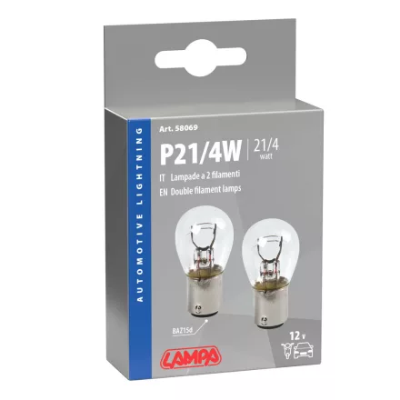 IZZÓ LAMPA 12V 21/4W PÁR