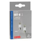 IZZÓ LAMPA 12 V 5W SV7 SOFFITA 8X28MM
