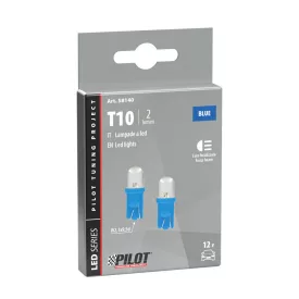 Lampa,T10 Led kék, 12V