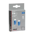 IZZÓ LAMPA 12 V T10 2DB KÉK LE