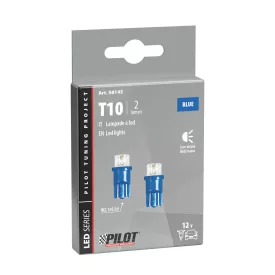 IZZÓ LAMPA 12 V T10 2DB KÉK LE