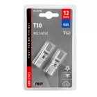 IZZÓ LAMPA 12 V T10 2DB KÉK HY