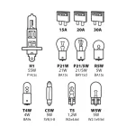 Lampa, Izzókészlet H1, 12V