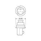 IZZÓ LAMPA 12 V HB1/9004 65/45