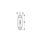 IZZÓ LAMPA 12 V 15W BLUE-XE XENON HATÁSÚ SZOFFITA