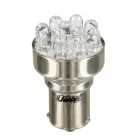 Lampa 12 V-os többfunkciós LED-es lámpa 11 LED-es - (PY21W) - BAU15s - 1 db -  Borostyánsárga