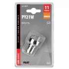 Lampa 12 V-os többfunkciós LED-es lámpa 11 LED-es - (PY21W) - BAU15s - 1 db -  Borostyánsárga