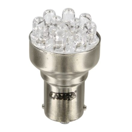 Lampa 12 V-os többfunkciós LED-es lámpa 11 LED-es - (P21W) - BA15s - 1 db - Doboz - Fehér