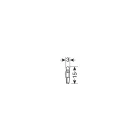Lampa Led izzó pár 12V-os mini (T5) - W2x4,6d - 2 db - Kék