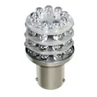 Lampa, BAY15d Led, 21/5W Piros