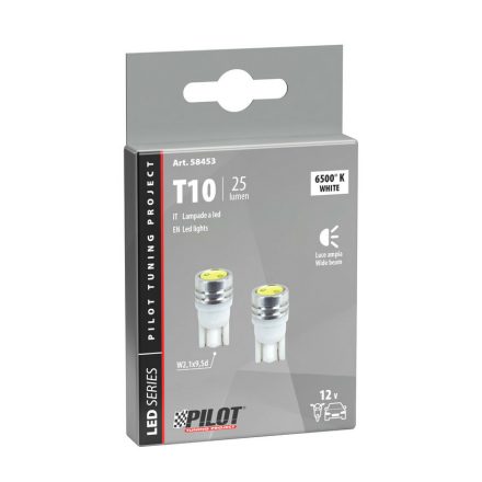 Lampa, T10 led, 12V