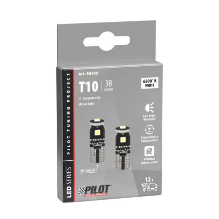 Lampa, T10 led, 12V