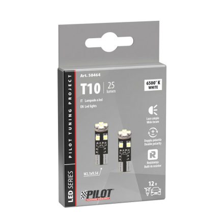 Lampa, T10 led, 12V