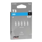 Lampa, IZZÓ   12 V T3 5DB FEH.LED
